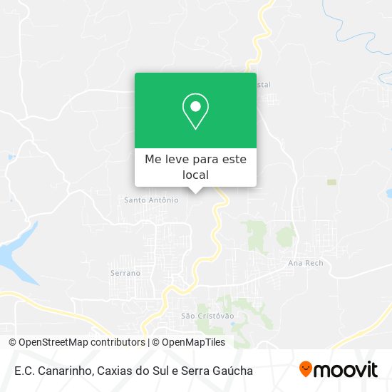 E.C. Canarinho mapa