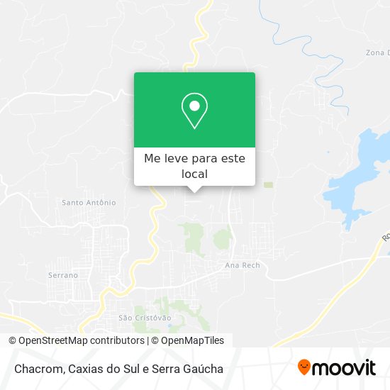 Chacrom mapa