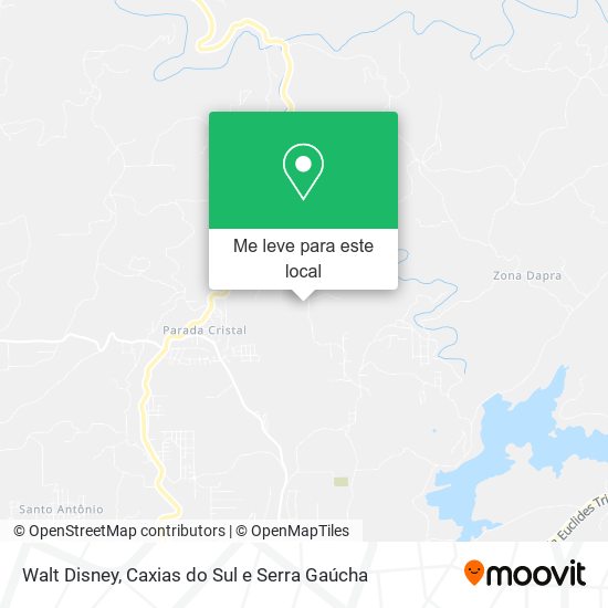 Walt Disney mapa