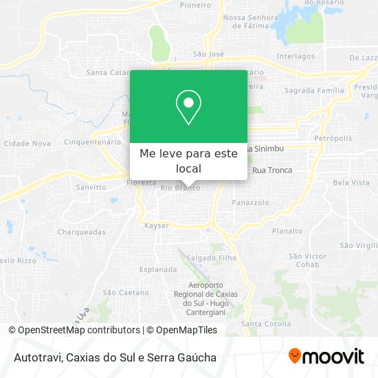 Autotravi mapa