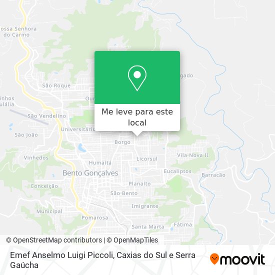 Emef Anselmo Luigi Piccoli mapa