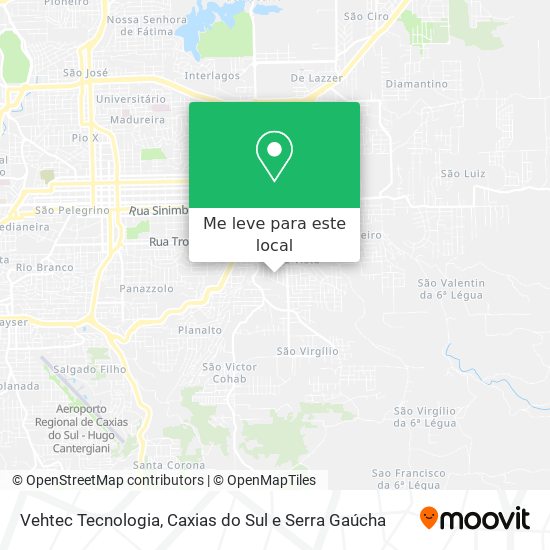Vehtec Tecnologia mapa