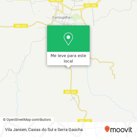 How to get to Vila Jansen in Farroupilha by Bus?