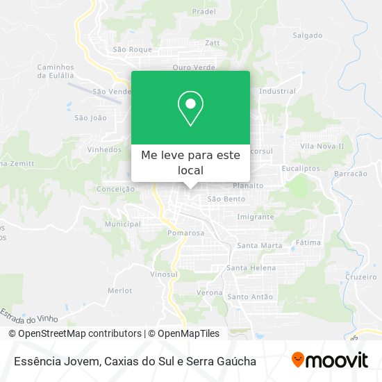 Essência Jovem mapa