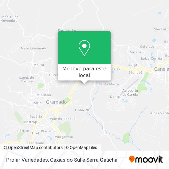 Prolar Variedades mapa