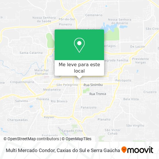 Multi Mercado Condor mapa