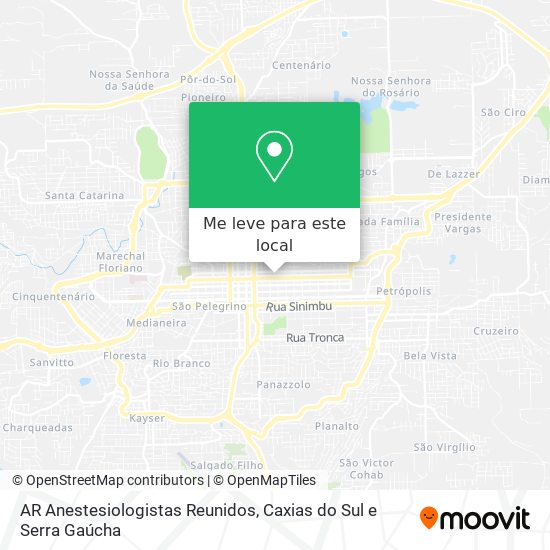 AR Anestesiologistas Reunidos mapa