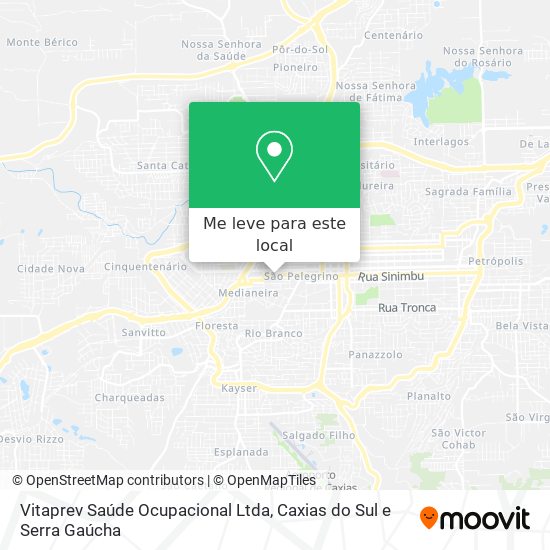 Vitaprev Saúde Ocupacional Ltda mapa