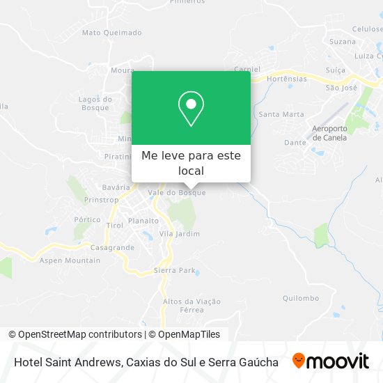 Hotel Saint Andrews mapa