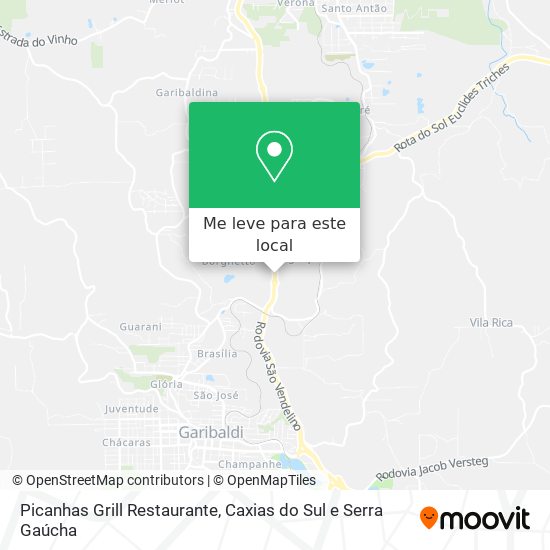 Picanhas Grill Restaurante mapa