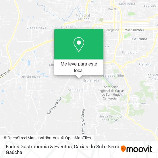 Fadris Gastronomia & Eventos mapa