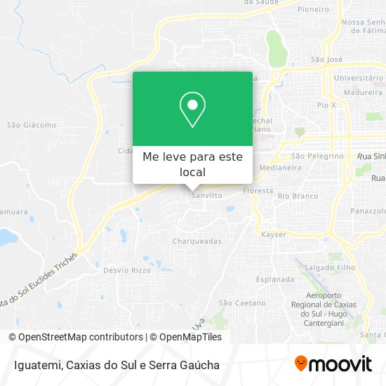 Iguatemi mapa