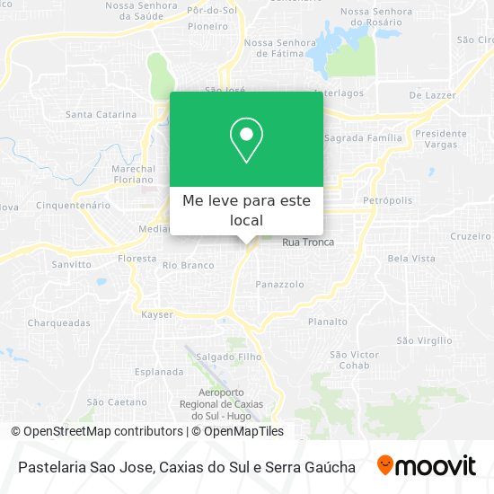 Pastelaria Sao Jose mapa