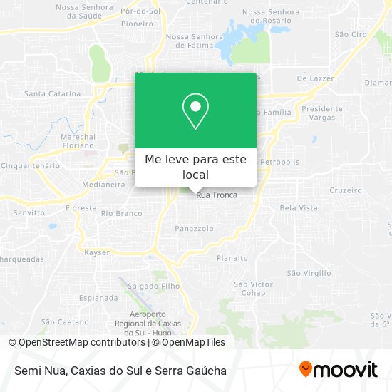 Semi Nua mapa