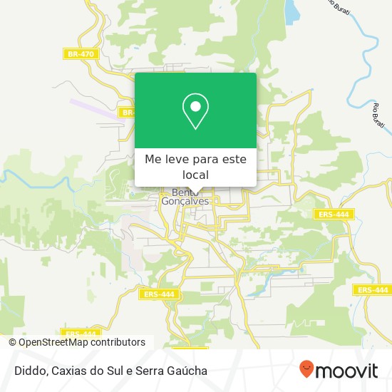 Diddo, Rua Marechal Deodoro, 238 Centro Bento Gonçalves-RS 95700-000 mapa