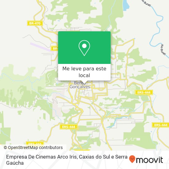 Empresa De Cinemas Arco Iris mapa