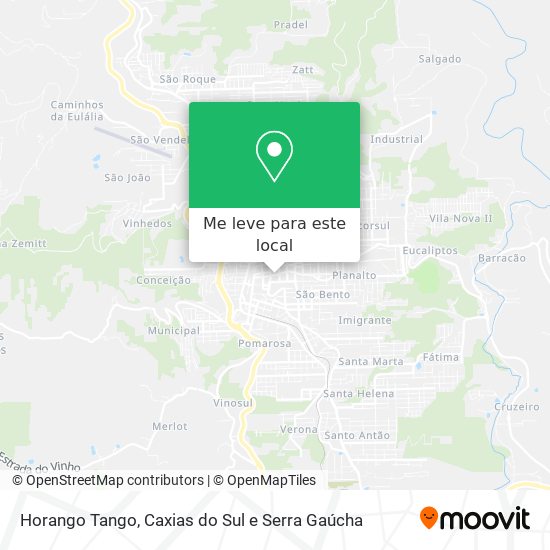 Horango Tango mapa