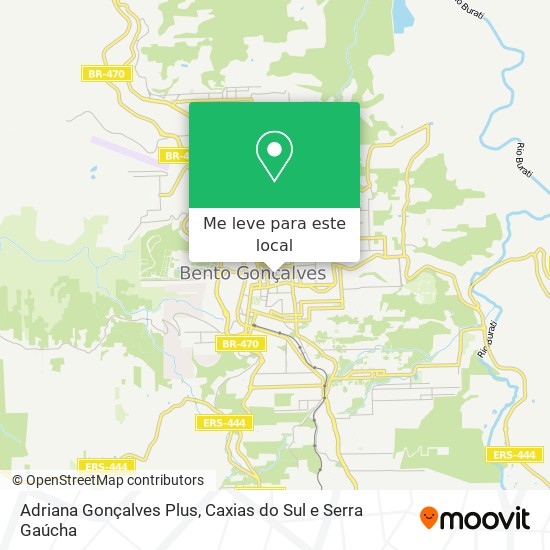 Adriana Gonçalves Plus mapa