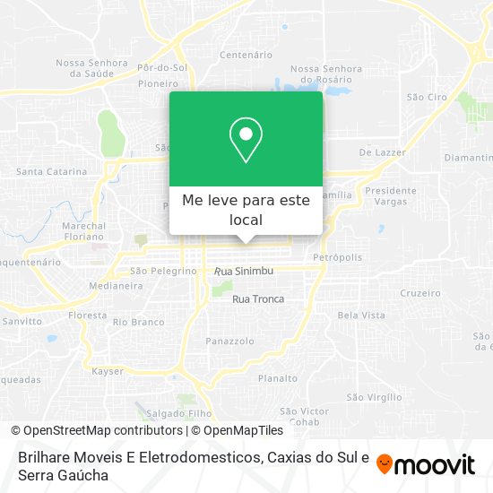 Brilhare Moveis E Eletrodomesticos mapa