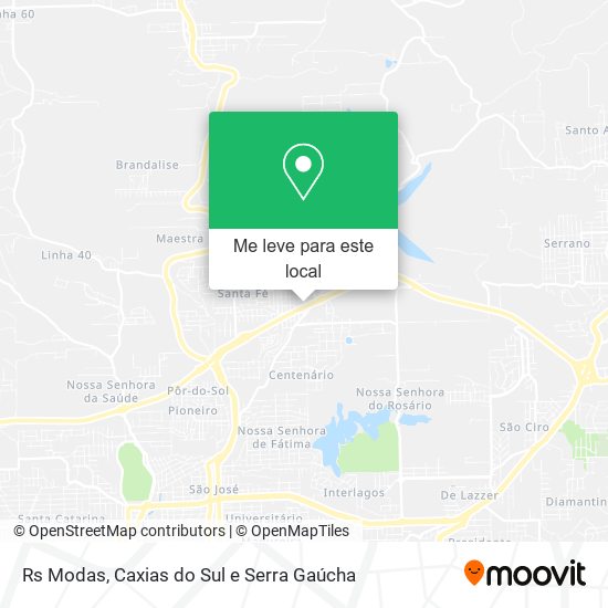 Rs Modas mapa