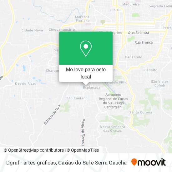 Dgraf - artes gráficas mapa