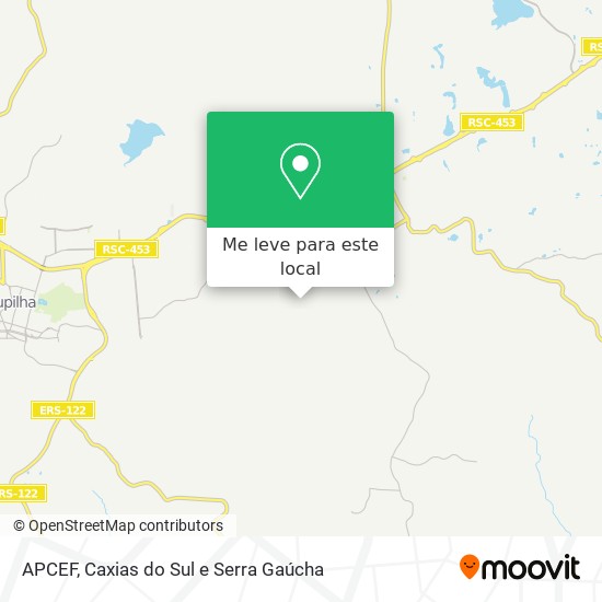 APCEF mapa