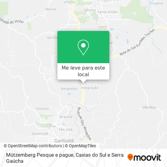 Mützemberg Pesque e pague mapa