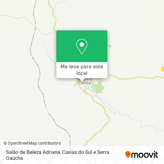 Salão de Beleza Adriana mapa