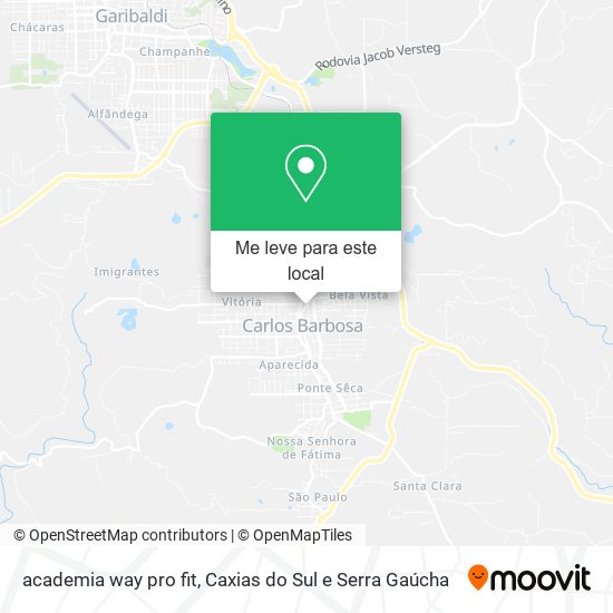 academia way pro fit mapa
