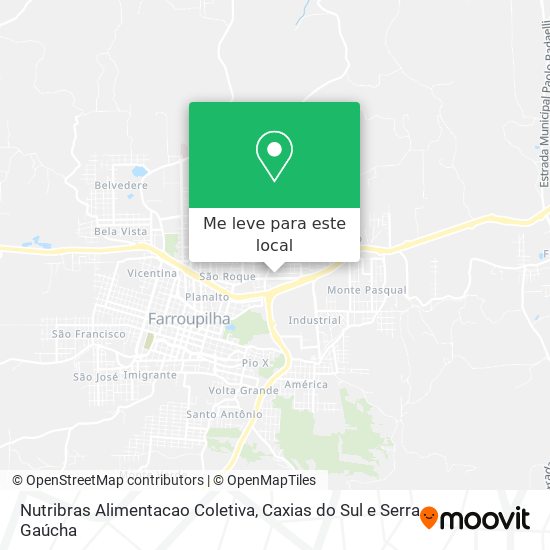 Nutribras Alimentacao Coletiva mapa