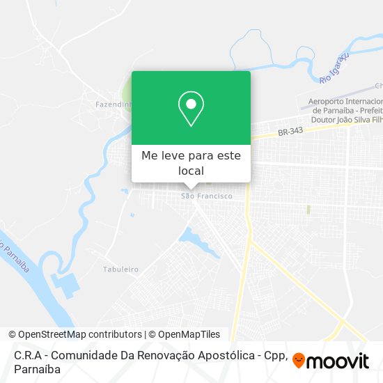 C.R.A - Comunidade Da Renovação Apostólica - Cpp mapa