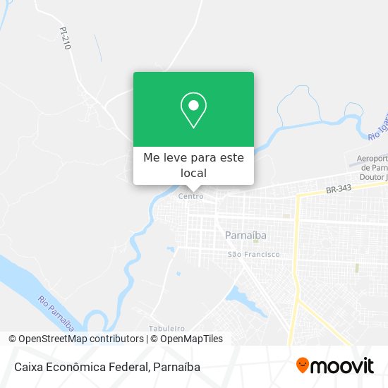 Caixa Econômica Federal mapa