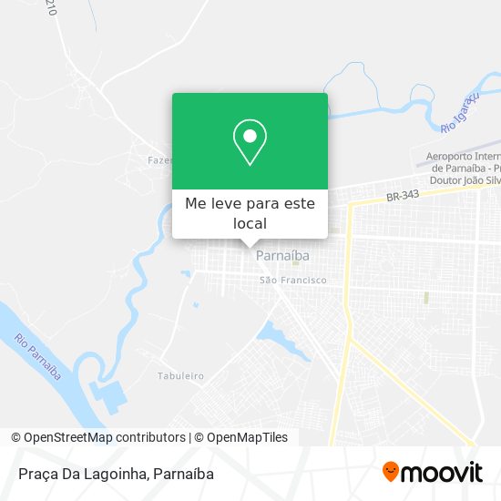 Praça Da Lagoinha mapa