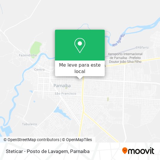 Steticar - Posto de Lavagem mapa