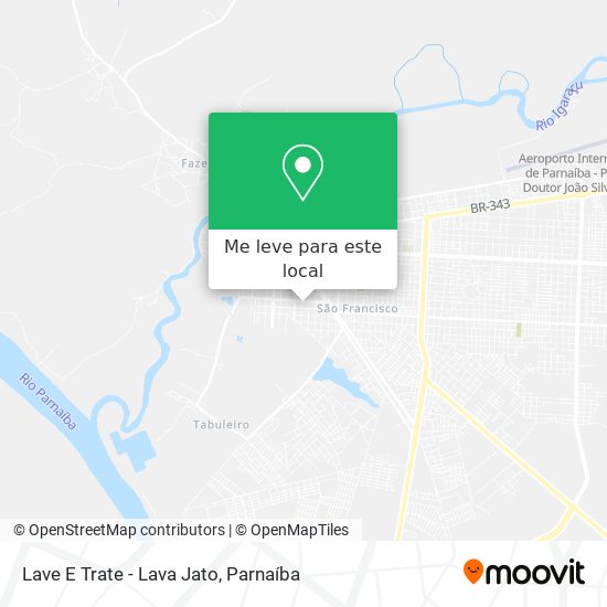 Lave E Trate - Lava Jato mapa