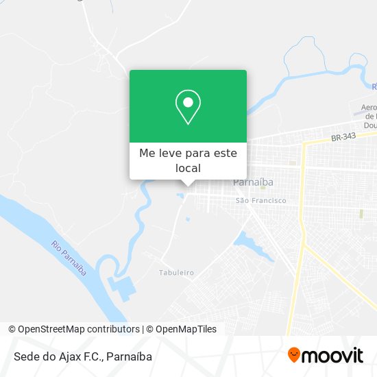 Sede do Ajax F.C. mapa