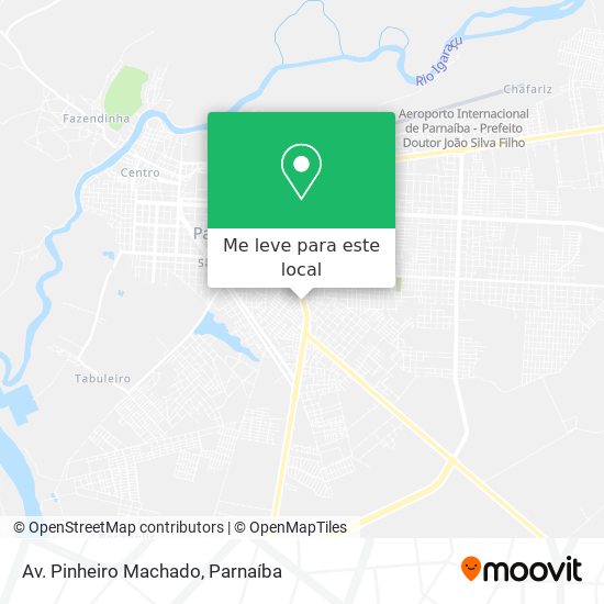 Av. Pinheiro Machado mapa