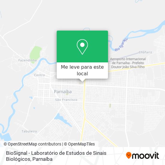 BioSignal - Laboratório de Estudos de Sinais Biológicos mapa