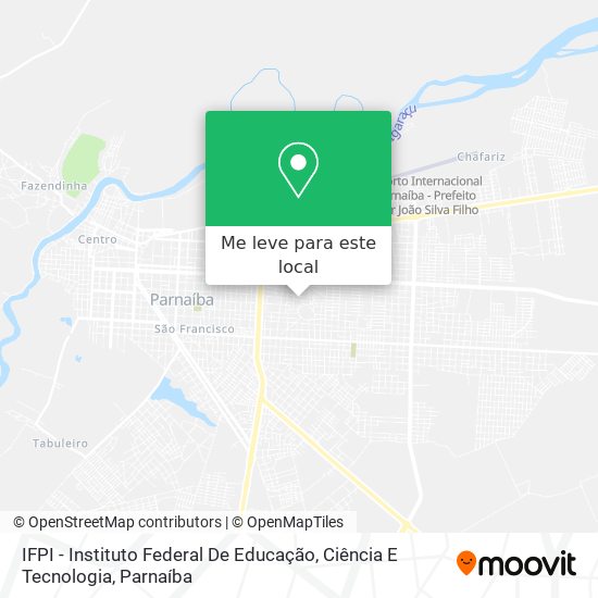 IFPI - Instituto Federal De Educação, Ciência E Tecnologia mapa