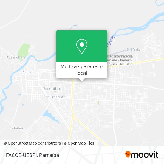 FACOE-UESPI mapa