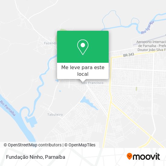 Fundação Ninho mapa