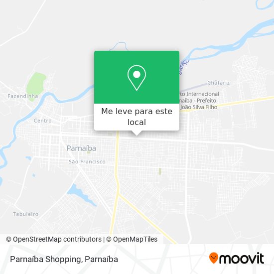 Parnaíba Shopping mapa