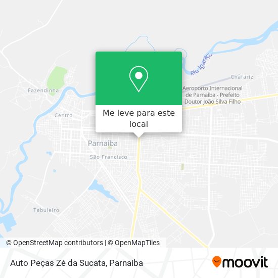 Auto Peças Zé da Sucata mapa