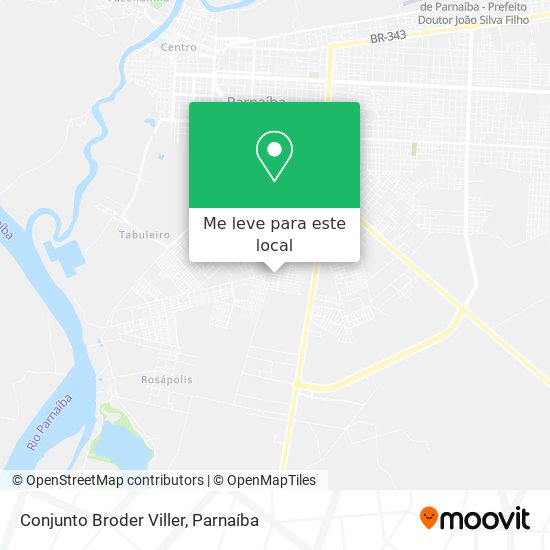 Conjunto Broder Viller mapa
