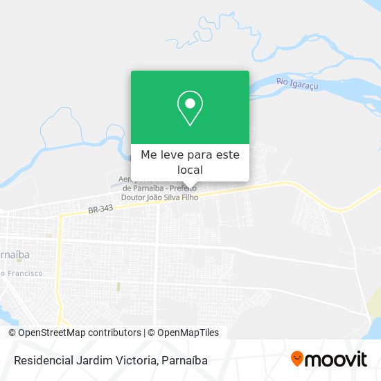 Residencial Jardim Victoria mapa