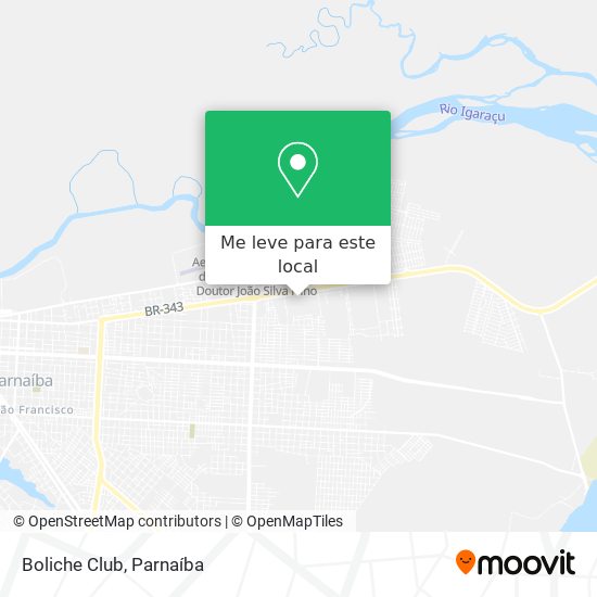 Boliche Club mapa