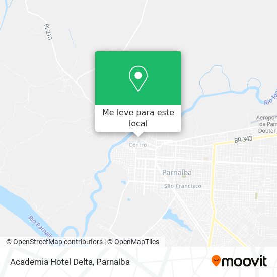 Academia Hotel Delta mapa