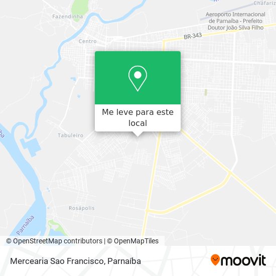 Mercearia Sao Francisco mapa
