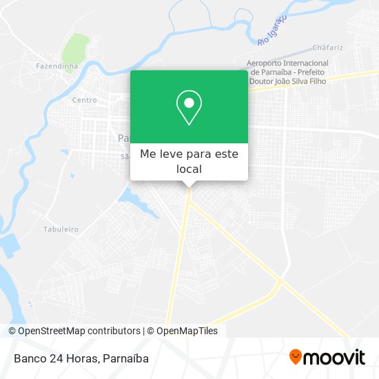 Banco 24 Horas mapa