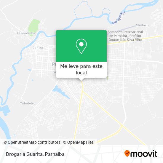 Drogaria Guarita mapa